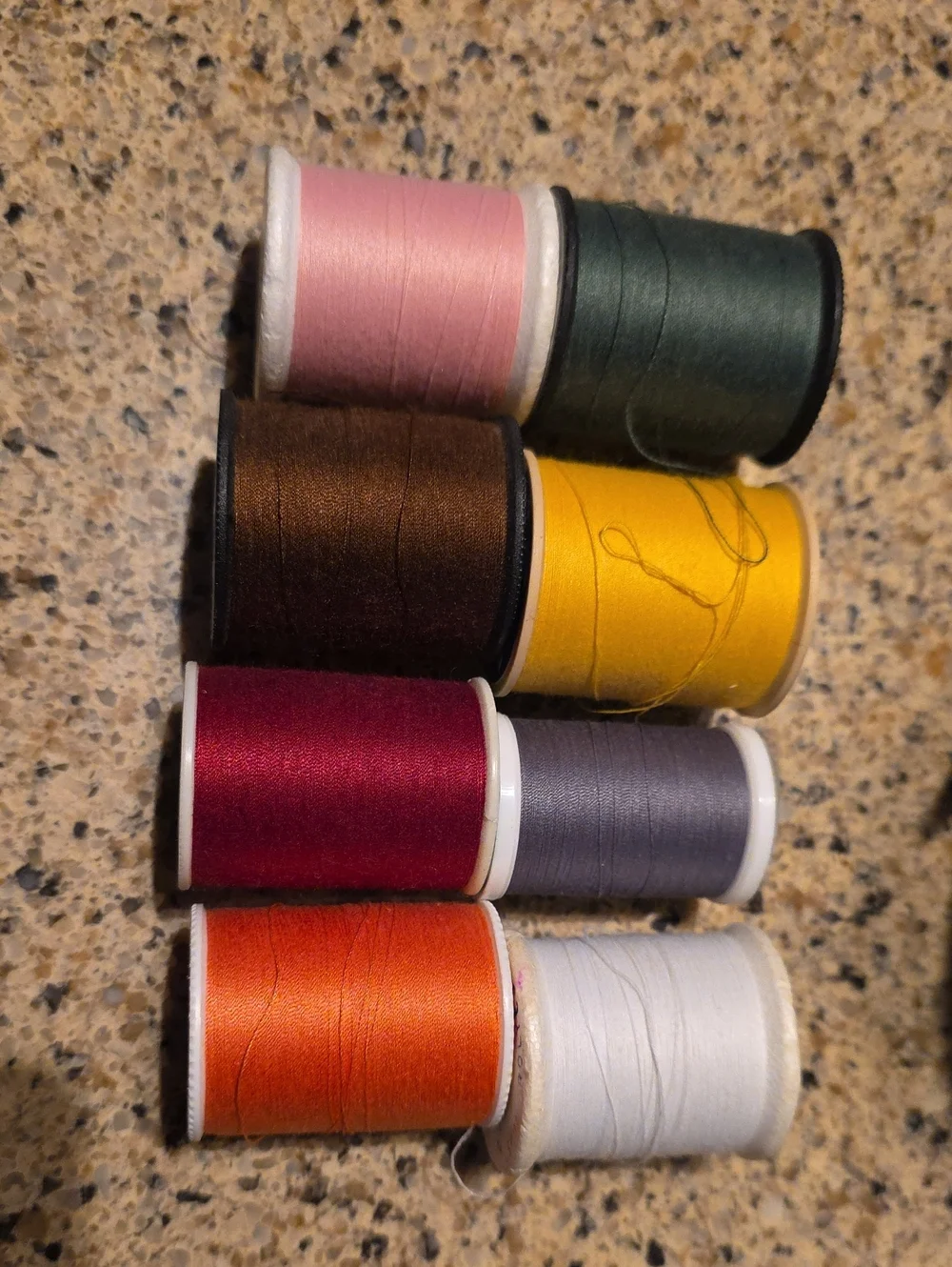 Assorted Sewing Thread Spools - Multi-Color Pack